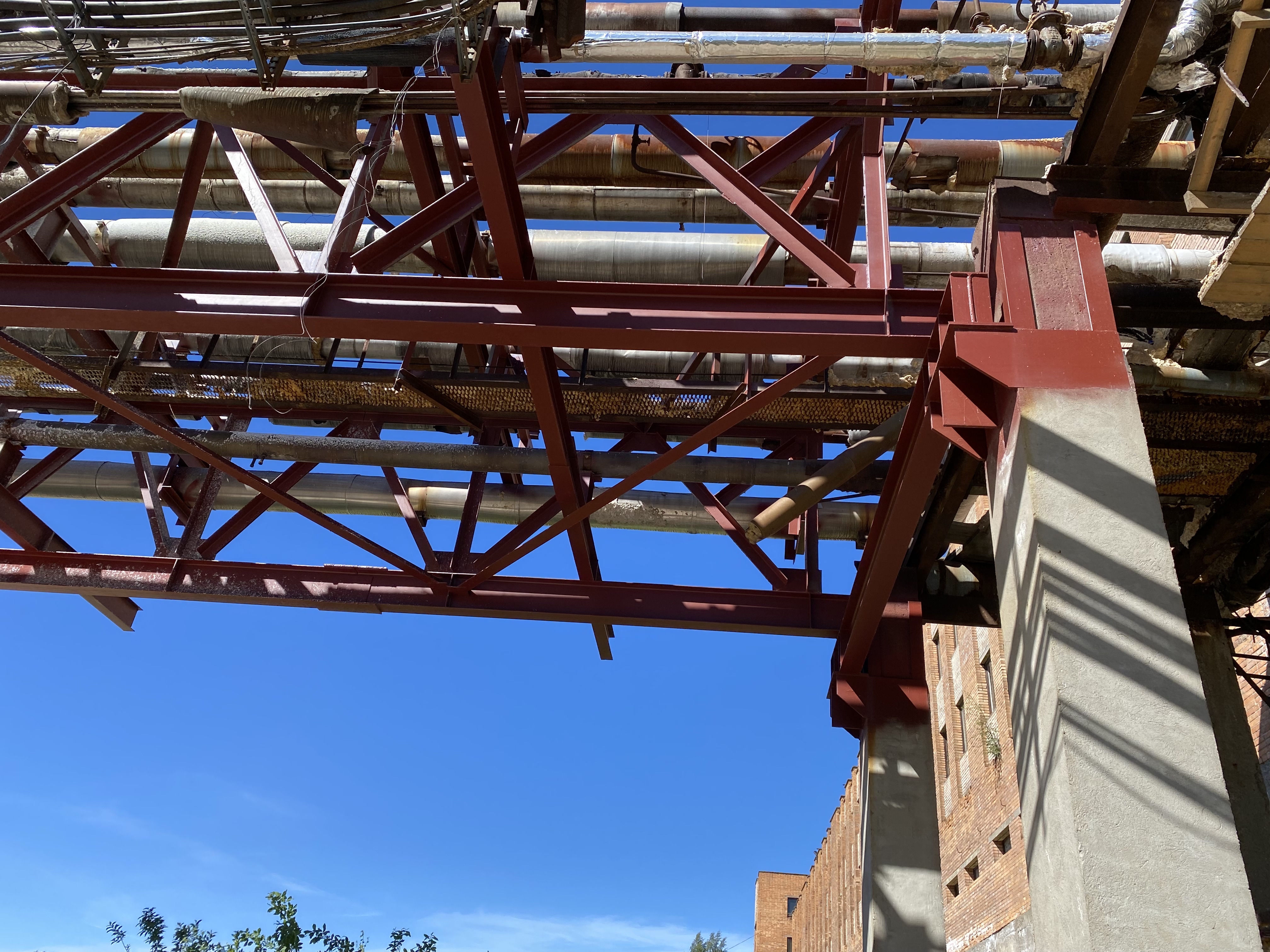 Реконструкция технологических эстакад